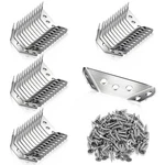 Yaocom 80 Pcs Universal Stainless Steel Furniture Corner Connectors With Scre.... Fixed Price $32.13.