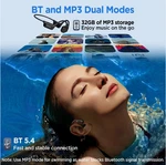 Wireless Bluetooth Earbuds IPX8 Waterproof Swimming Sports Run Headphones W/ Mic. Fixed Price $24.99.