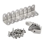 Packs Bracket X 30MM Corner Braces,ymaiss 1630SILVER,. Fixed Price $10.92.