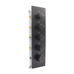 Npysvsss 4 Way Thermostatic Shower Valve, Concealed Function Diverter. Fixed Price $422.36.