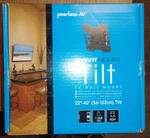 Peerless-av ST632P Smart Mount Tilt Tv Wall For 22" 40" Models. Fixed Price $35.00.