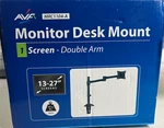 Avf Monitor Desk Mount - Adjustable Height, Portrait Landscape, Tilt. Fixed Price $48.95.