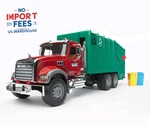 Bruder 02812 Mack Granite Rear Loading Garbage Truck - Realistic Working Feature. Fixed Price $100.60.
