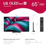 Lg OLED65C5PUA 65-INCH Evo Series 4K Uhd Smart Tv Black. Fixed Price $1017.00.