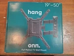 Hang Onn Full Motion Wall Mount 19"-50" Tvs Up To 77 Lbs. Fixed Price $21.74.