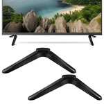 Homsfou Universal Tv Stand With Mounting Brackets 21.50X6.00X3.00CM, Black. Fixed Price $22.57.