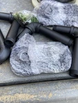 Mark One Home Goods Pipe Shelf Brackets Black Elbow Wall Mount Set Of 4. Fixed Price $34.99.