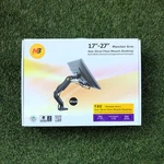 Nb North Bayou F80 Flexible Black Monitor Arm Fits 17"-27" With Gas-strut & Vesa. Fixed Price $65.00.