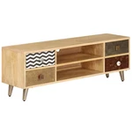 Tv Stand Unit Sideboard Console Media Cabinet Solid Mango Wood Vidaxl. Fixed Price $209.99.