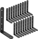 Black Corner Heavy Duty Shelf Brackets 5X3-20PCS,. Fixed Price $30.29.