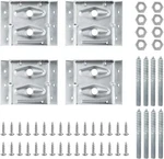 Surface Corner Brackets 4PK W/mounting Hardware, Braces For Desk.... Fixed Price $21.75.