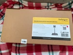 Startech Armpivstnd Single Monitor Base Stand Adjustable Up 34" Vesa 75 100. Fixed Price $129.99.