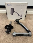 Ergotech Freedom Arm Pc-single Up 27" Monitor FDM-PC-S01 Silver Desk Mount. Fixed Price $33.00.
