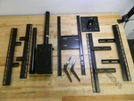 Video Mount Steel Flat Panel Ceiling For 42 70" Plasma Monitor Pds-lcb. Fixed Price $132.50.