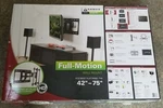 Tv Wall Sanus Visionmount Model Xf 228-B1. Fixed Price $200.00.