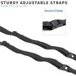 Vivo Tv Anti-tip Heavy Duty Cable Straps Safety Kit For Screen And Furniture. Fixed Price $24.99.