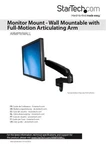 Startech Wall Mountable Dual Monitor Arm. Fixed Price $214.83.