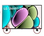 Stand Base For Lg 32" Smart Tv Model 32LR65. Fixed Price $17.99.