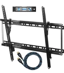 Cheetah Tilt Tv Wall Mount For 20-80" W/ 10' Hdmi Cable, Bubble Level New. Fixed Price $43.95.