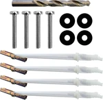 Steel Stud Mounting Kit For Fixed & Tilt Mounts Securely Tvs Up To 17. Fixed Price $33.32.