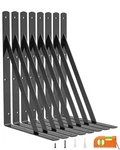Luckin 8-PACK 14 Inch Heavy Duty Shelf Bracket, Fit For 16 18 Floatin.... Fixed Price $52.21.