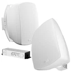 6.5" Outdoor Patio Speaker Pair Bluetooth 5.0 - Swivel Mount 100W, IP66 White. Fixed Price $359.69.