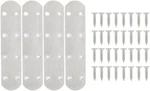 4 Pcs Mending Plates Heavy Duty,ulifestar Flat Bracket Stainless Steel Straight. Fixed Price $22.66.