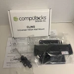 Compulocks Cling 2.0 Wall Mount For Tablet, Ipad - 13" Screen Support Black. Fixed Price $49.00.