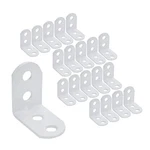 20PCS Iron Bracket Joint Right Angle Heavy 1.1"X1.1"X0.71" White. Fixed Price $19.22.