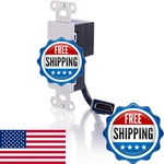 C2G Legrand Hdmi/vga Wall Plate, Brushed Aluminum Pass Through Singl. Fixed Price $55.02.