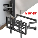 40"-100" Unho Swivel Tv Wall Bracket Articulating Dual Arms Mount Up To 120KG. Fixed Price $58.92.