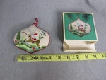 Santa Hallmark Keepsake Ornament Embroidered Pillow Hand Sewn 1984. Fixed Price $16.97.