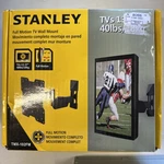 Stanley TMX-102FM, Full-motion MOUNT-13"-37" Flat & Curved Screen-new In Box. Fixed Price $20.00.