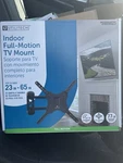 Utilitech Full Motion Indoor Wall Mount Fits Tvs Up To 65-IN ( With Hardware). Fixed Price $30.00.