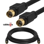 S-video Cable Male To 4 Pin Gold Plated Svhs For Tv Dvd Vcr -multi-pack Lot. Fixed Price $461.05.