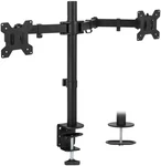 Mount-it! Dual Monitor Double Desk Stand Two Heavy Duty Full. Fixed Price $56.05.