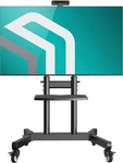 New Onkron Mobile Tv Stand Wheels For 50-90 Inch Screen, Max Load 220.5 Lbs. Fixed Price $359.83.