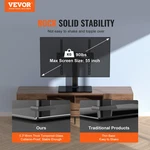 Stand Mount, Swivel Universal For 32 To 55 Inch Tvs, Living Room. Fixed Price $50.99.