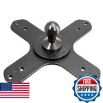 Arkon Vesa 75/100 To 20MM Ball Mount Bracket Adapter Industrial Strength. Fixed Price $24.76.