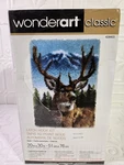 Wonder Art Classic Deer Buck Latch Hook Kit Wall Hanging Rug 20"X 30" New. Fixed Price $24.99.