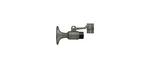 Deltana SAHW325U15A Wall Mount Bumper With Holder; Antique Nickel Finish. Fixed Price $48.00.