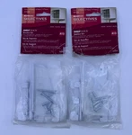 Closetmaid Selectives 0.75" White Steel Shelf Bracket Kit A13 Lot Of 2 Nos. Fixed Price $21.99.