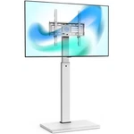 Fitueyes Tv Stand With Mount - White. Fixed Price $92.39.