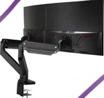Avlt Dual 13"-35" Monitor Arm Desk Mount Fits Two Flat/curved Black. Fixed Price $70.00.