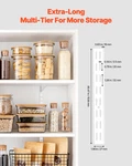 Shelf Track 60-INCH 5 Pack Adjustable Steel Wall Mounted Pilaster. Fixed Price $71.99.