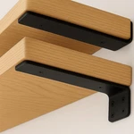 Floating Shelf Bracket 6 Of 4 Pack Heavy Duty Inch, Black. Fixed Price $24.04.