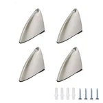 Glass Shelf Bracket - Adjustable Brushed Surface Clamp For Shelves Pa.... Fixed Price $18.42.