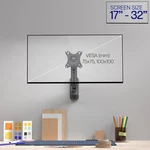 Vivo Gas Spring Full Articulating Arm Monitor Wall Mount For 17" 32" Screens. Fixed Price $39.99.