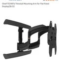 Tv Wall Mount. Chief TS318TU Thinstall Mounting Arm For Flat Panel DISPLAY/26-52. Fixed Price $169.00.