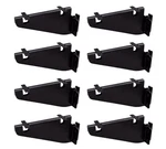 Mytee Products (pack Of 8) Track Shelf Brackets - Enclosed Pack, Black. Fixed Price $155.99.